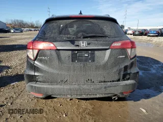 2022 Honda HR-V EX with VIN 3CZRU6H51NM766932, listed as a Copart auction lot 43207645 with 0 mi miles and Salvage Title. Bid and sale history available at carsss.com. Image 6.