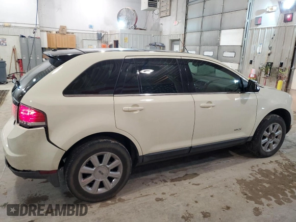 2007 Lincoln MKX with VIN 2LMDU68C07BJ07923, listed as a Copart auction lot 42450525 with 237,961 mi miles and Salvage Title. Bid and sale history available at carsss.com. Image 3.