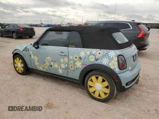 2014 MINI Convertible S with VIN WMWZP3C56ET707425, listed as a Copart auction lot 50894965 with 100,116 mi miles and Salvage Title. Bid and sale history available at DreamBid. Image 2.