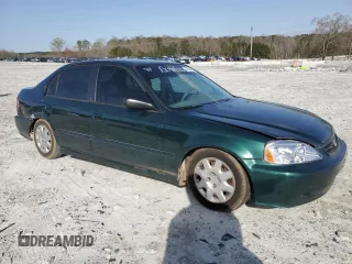1999 Honda Civic VP z VIN 2HGEJ6617XH527272, wystawiony jako Copart lot #49640465 z przebiegiem 278 909 mil mil oraz Szkoda całkowita • Salvage title. Historia ofert i sprzedaży dostępna na DreamBid. Obrazek 4.