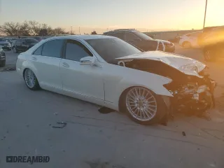 2010 Mercedes-Benz S-Class S 550 with VIN WDDNG7BB7AA340000, listed as a Copart auction lot 42230095 with 0 mi miles and Salvage Title. Bid and sale history available at carsss.com. Image 4.