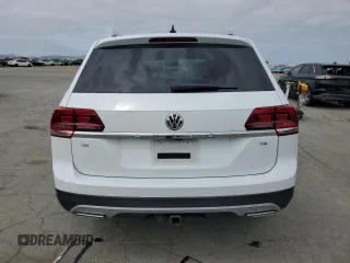 2019 Volkswagen Atlas SE with VIN 1V2WR2CA1KC603605, listed as a Copart auction lot 54623385 with 72,366 mi miles and Salvage title. Bid and sale history available at DreamBid. Image 6.