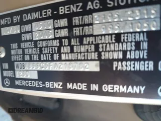 1985 Mercedes-Benz 300 with VIN WDBAB33C5FA218782, listed as a IAAI auction lot 41698746 with 285,352 mi miles and . Bid and sale history available at DreamBid. Image 9.