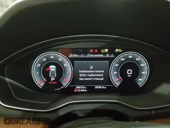 2021 Audi Q5 Premium Plus z VIN WA1BAAFY7M2065358, wystawiony jako Copart lot #55590775 z przebiegiem 38 070 mil mil oraz Czysty tytuł • Clean title. Historia ofert i sprzedaży dostępna na DreamBid. Obrazek 9.