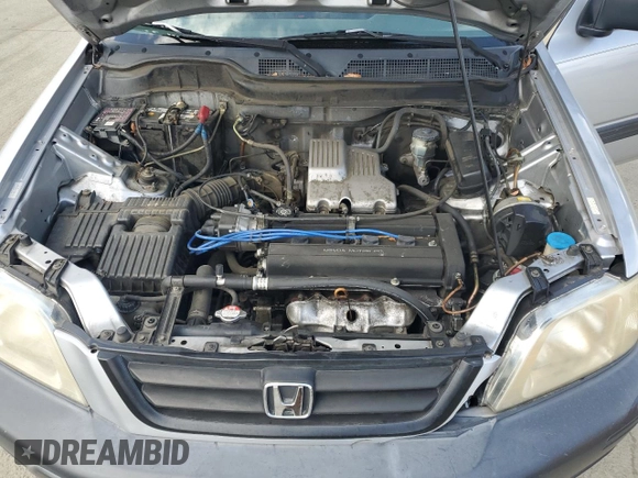2001 Honda CR-V LX with VIN JHLRD28401S017050, listed as a Copart auction lot 51056085 with 250,336 mi miles and Salvage Title. Bid and sale history available at carsss.com. Image 11.