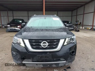 2018 Nissan Pathfinder SV with VIN 5N1DR2MN7JC633034, listed as a IAAI auction lot 41608707 with 118,694 mi miles. Bid and sale history available at carsss.com. Image 12.