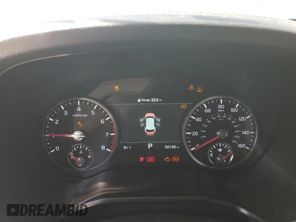 2021 Kia Telluride SX with VIN 5XYP5DHCXMG157444, listed as a Copart auction lot 61508445 with 50,145 mi miles and Non repairable. Bid and sale history available at DreamBid. Image 9.