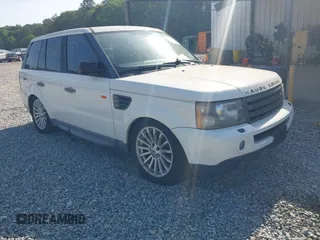 2008 Land Rover Range Rover Sport HSE with VIN SALSK25498A126852, listed as a IAAI auction lot 42154847 with 168,604 mi miles. Bid and sale history available at carsss.com. Image 1.