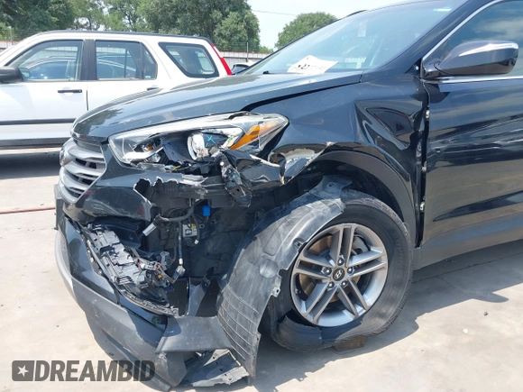 2017 Hyundai Santa Fe 2.4L with VIN 5NMZUDLBXHH022812, listed as a IAAI auction lot 42272430 with 76,121 mi miles and . Bid and sale history available at DreamBid. Image 11.