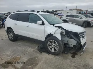 2017 Chevrolet Traverse LT with VIN 1GNKRGKD5HJ291566, listed as a Copart auction lot 45234535 with 82,267 mi miles and Salvage Title. Bid and sale history available at DreamBid. Image 4.