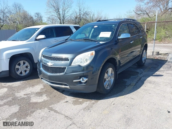 2012 Chevrolet Equinox LTZ with VIN 2GNALFEK1C1208879, listed as a IAAI auction lot 41984931 with 140,083 mi miles. Bid and sale history available at carsss.com. Image 2.