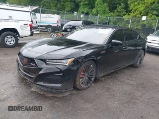 2022 Acura TLX Type S with VIN 19UUB7F08NA002254, listed as a IAAI auction lot 42610825 with Not provided miles and . Bid and sale history available at DreamBid. Image 16.