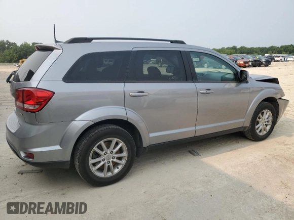 2017 Dodge Journey SXT with VIN 3C4PDCBG5HT599636, listed as a Copart auction lot 60121895 with 54,659 mi miles and Salvage title. Bid and sale history available at DreamBid. Image 3.