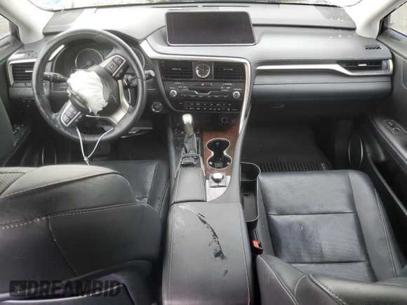 2016 Lexus RX 350 z VIN 2T2BZMCA1GC010235, wystawiony jako Copart lot #62363585 z przebiegiem Nie podano mil oraz Szkoda całkowita • Salvage title. Historia ofert i sprzedaży dostępna na DreamBid. Obrazek 8.