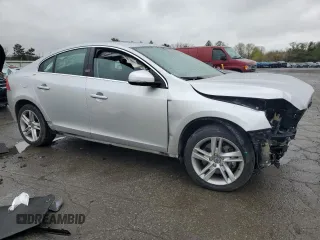 2015 Volvo S60 T5 Premier with VIN YV1612TB8F1302889, listed as a Copart auction lot 52583955 with 91,389 mi miles and Salvage Title. Bid and sale history available at carsss.com. Image 4.