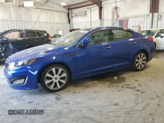 2013 Kia Optima SX with VIN 5XXGR4A62DG207203, listed as a Copart auction lot 64867465 with 111,817 mi miles and Clean title. Bid and sale history available at DreamBid. Image 1.