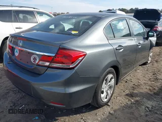 2013 Honda Civic LX with VIN 2HGFB2F51DH506930, listed as a IAAI auction lot 40902863 with 110,339 mi miles and . Bid and sale history available at DreamBid. Image 4.