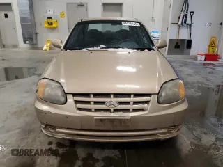 2005 Hyundai Accent GLS with VIN KMHCG45C85U579253, listed as a Copart auction lot 44936145 with 197,561 mi miles and Clean Title. Bid and sale history available at carsss.com. Image 5.