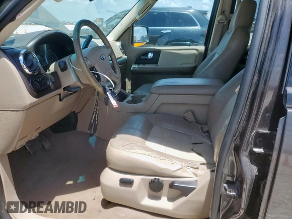 2005 Ford Expedition Eddie Bauer with VIN 1FMFU17575LA13044, listed as a Copart auction lot 59972345 with 238,507 mi miles and Salvage title. Bid and sale history available at DreamBid. Image 7.
