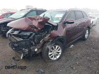 2016 Kia Sorento LX with VIN 5XYPG4A55GG142487, listed as a IAAI auction lot 41792925 with 118,355 mi miles. Bid and sale history available at carsss.com. Image 17.