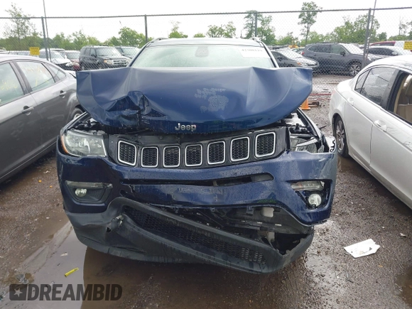 2018 Jeep Compass Latitude с VIN 3C4NJDBB9JT480133, выставлен на аукционе IAAI как лот 42308119 с пробегом 97 238 миль миль и . История ставок и продаж доступна на DreamBid. Изображение 12.
