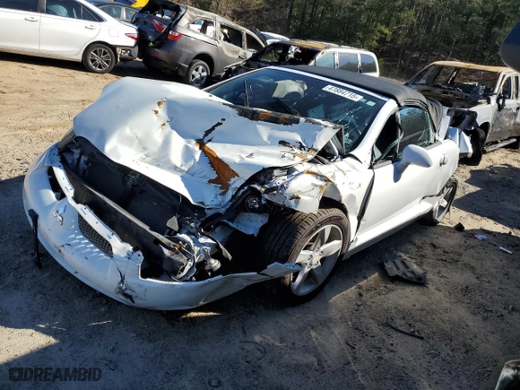 2008 Mitsubishi Eclipse GS with VIN 4A3AL25F58E038579, listed as a Copart auction lot 47884715 with 0 mi miles and Salvage Title. Bid and sale history available at carsss.com. Image 1.