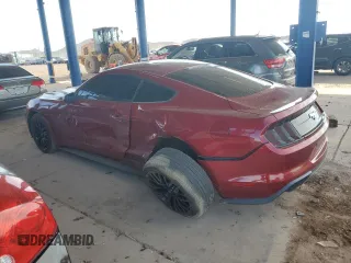 2018 Ford Mustang EcoBoost z VIN 1FA6P8TH1J5154751, wystawiony jako Copart lot #58478205 z przebiegiem 73 097 mil mil oraz Szkoda całkowita • Salvage title. Historia ofert i sprzedaży dostępna na DreamBid. Obrazek 2.