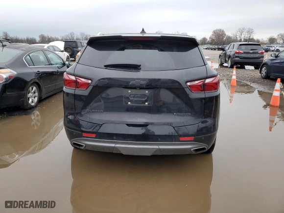 2019 Chevrolet Blazer Premier with VIN 3GNKBFRS1KS660139, listed as a Copart auction lot 81121774 with 68,302 mi miles and Salvage Title. Bid and sale history available at carsss.com. Image 6.