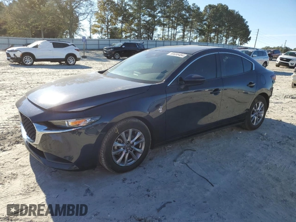 2021 Mazda 3 S with VIN 3MZBPAAL6MM254248, listed as a Copart auction lot 80658484 with 46,838 mi miles and Salvage title. Bid and sale history available at DreamBid. Image 1.