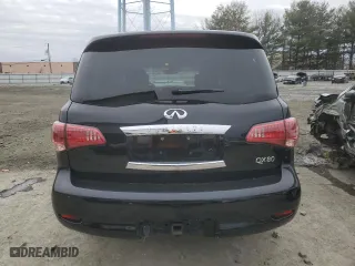 2014 Infiniti QX80 with VIN JN8AZ2NE3E9066916, listed as a Copart auction lot 45541045 with 134,160 mi miles and Clean Title. Bid and sale history available at carsss.com. Image 6.