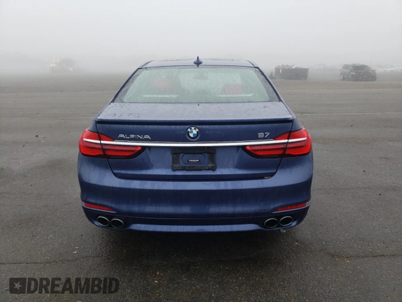 2018 BMW 7 Series ALPINA B7 xDrive with VIN WBA7F2C52JG856406, listed as a Copart auction lot 77086103 with 48,332 mi miles. Bid and sale history available at carsss.com. Image 6.