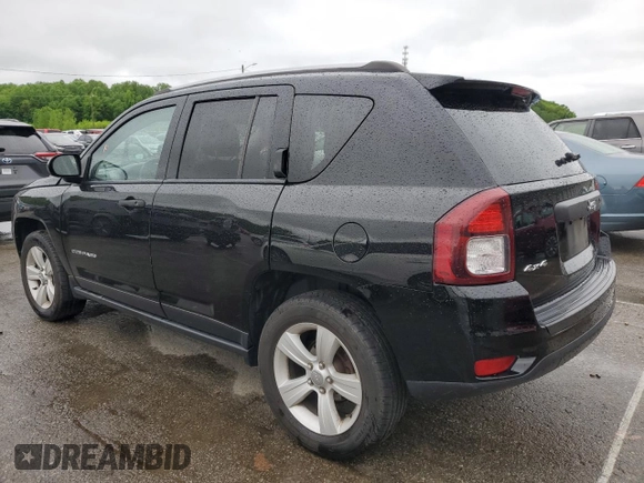 2017 Jeep Compass Sport SE with VIN 1C4NJDBB7HD173530, listed as a Copart auction lot 55295085 with 112,391 mi miles and Salvage title. Bid and sale history available at DreamBid. Image 2.