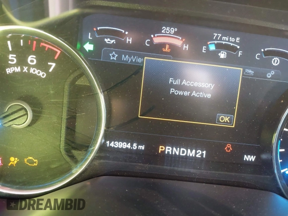 2015 Ford F-150 XL with VIN 1FTEW1CP6FKD78887, listed as a IAAI auction lot 40587959 with 143,994 mi miles. Bid and sale history available at carsss.com. Image 7.