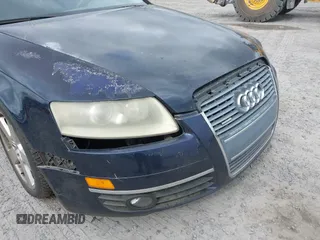 2005 Audi A6 with VIN WAUDG74F35N119978, listed as a IAAI auction lot 41835642 with 205,660 mi miles. Bid and sale history available at carsss.com. Image 6.