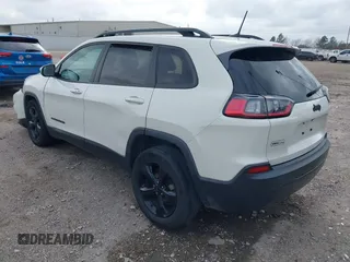 2019 Jeep Cherokee Latitude Plus with VIN 1C4PJLLBXKD405322, listed as a IAAI auction lot 41708104 with 93,295 mi miles and . Bid and sale history available at DreamBid. Image 3.
