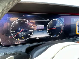 2020 Mercedes-Benz E with VIN W1K1J6JBXLF140004, listed as a Copart auction lot 55652425 with 54,285 mi miles and Clean Title. Bid and sale history available at DreamBid. Image 9.