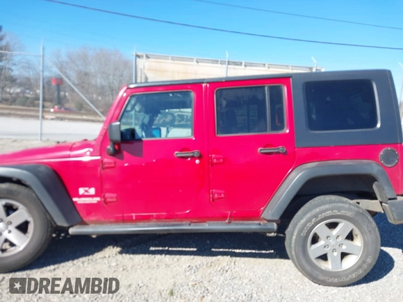 2008 Jeep Wrangler Unlimited X with VIN 1J4GB39188L649099, listed as a IAAI auction lot 41439440 with 211,291 mi miles and . Bid and sale history available at DreamBid. Image 14.