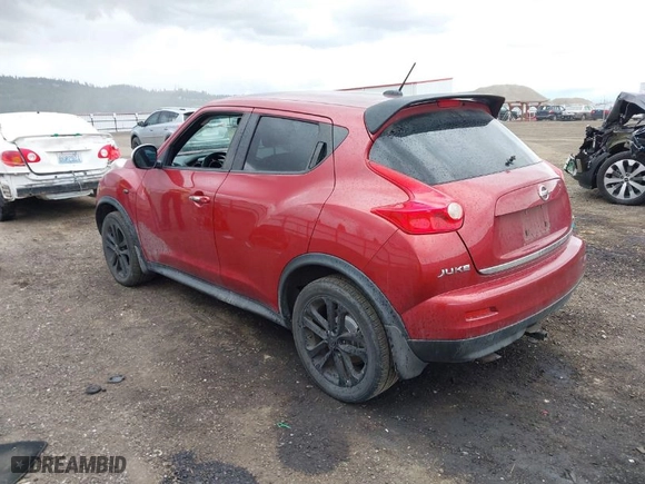 2012 Nissan Juke SV with VIN JN8AF5MV9CT109196, listed as a IAAI auction lot 41860783 with 116,673 mi miles. Bid and sale history available at carsss.com. Image 3.