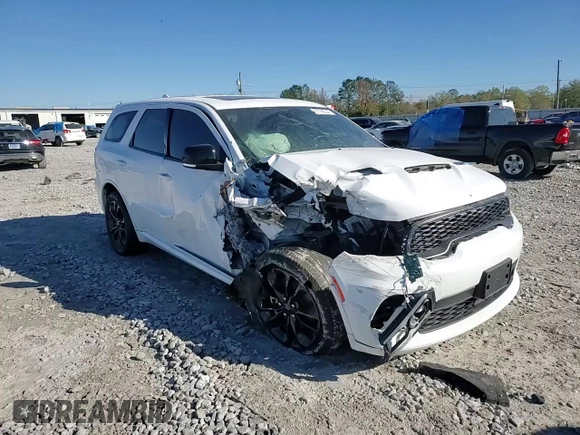 2022 Dodge Durango GT Plus with VIN 1C4RDHDG5NC199926, listed as a Copart auction lot 52198985 with 39,242 mi miles and Salvage Title. Bid and sale history available at DreamBid. Image 12.