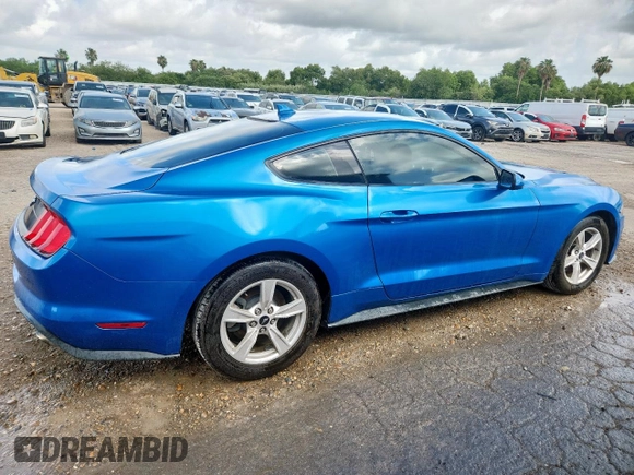 2021 Ford Mustang EcoBoost with VIN 1FA6P8TH2M5134836, listed as a Copart auction lot 59858005 with 41,069 mi miles and Clean title. Bid and sale history available at DreamBid. Image 3.
