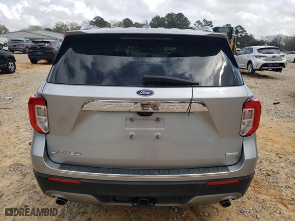 2020 Ford Explorer Limited with VIN 1FMSK7FH3LGA58409, listed as a Copart auction lot 49119395 with 128,595 mi miles and Salvage Title. Bid and sale history available at carsss.com. Image 6.