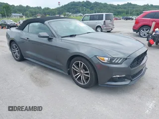 2016 Ford Mustang EcoBoost Premium with VIN 1FATP8UH5G5268939, listed as a IAAI auction lot 39955368 with 106,676 mi miles and . Bid and sale history available at carsss.com. Image 1.