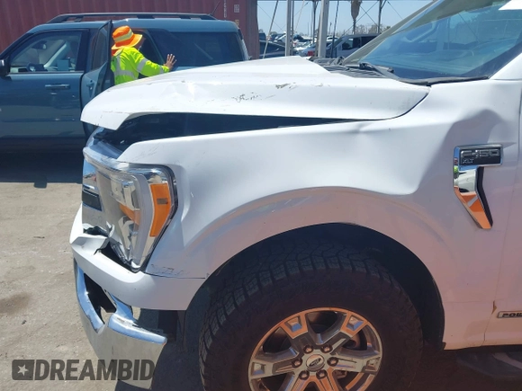 2022 Ford F-150 XL z VIN 1FTFW1ED7NFB06461, wystawiony jako IAAI lot #42878999 z przebiegiem 41 087 mil mil oraz . Historia ofert i sprzedaży dostępna na DreamBid. Obrazek 17.