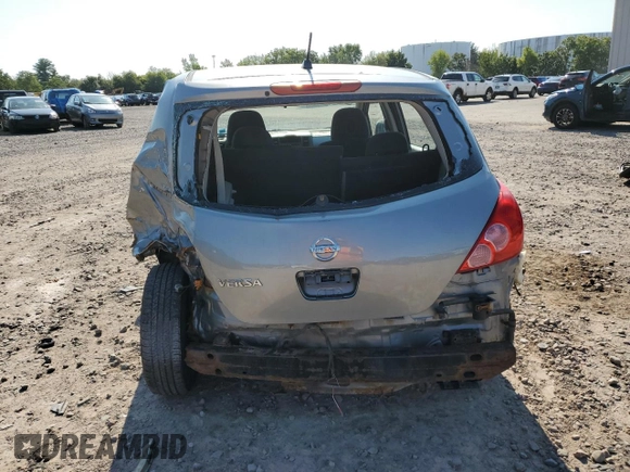 2010 Nissan Versa 1.8 S with VIN 3N1BC1CP6AL447292, listed as a Copart auction lot 69920974 with 187,299 mi miles and Non Repairable. Bid and sale history available at carsss.com. Image 6.