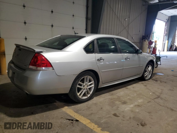 2014 Chevrolet Impala LTZ with VIN 2G1WC5E36E1133688, listed as a Copart auction lot 61903325 with 87,636 mi miles and Clean title. Bid and sale history available at DreamBid. Image 3.