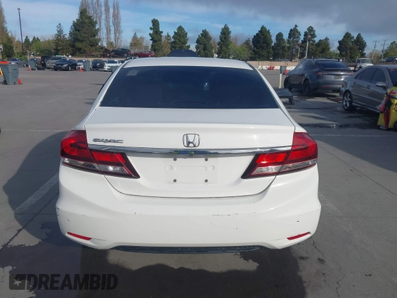 2014 Honda Civic LX with VIN 19XFB2F52EE200749, listed as a IAAI auction lot 42004489 with 213,818 mi miles and . Bid and sale history available at DreamBid. Image 16.
