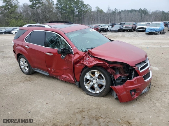 2015 Chevrolet Equinox LTZ with VIN 2GNFLDE39F6119538, listed as a Copart auction lot 44321355 with 0 mi miles and Salvage Title. Bid and sale history available at carsss.com. Image 4.