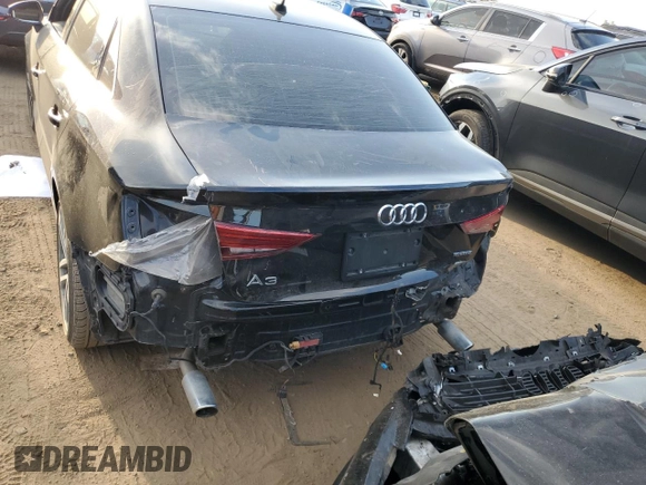 2019 Audi A3 Sedan Premium with VIN WAUBEGFF5K1018194, listed as a Copart auction lot 69603104 with 33,547 mi miles and Non Repairable. Bid and sale history available at carsss.com. Image 6.