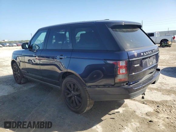 2014 Land Rover Range Rover Autobiography with VIN SALGV2EF2EA147276, listed as a Copart auction lot 78444834 with 87,264 mi miles and Salvage Title. Bid and sale history available at DreamBid. Image 2.