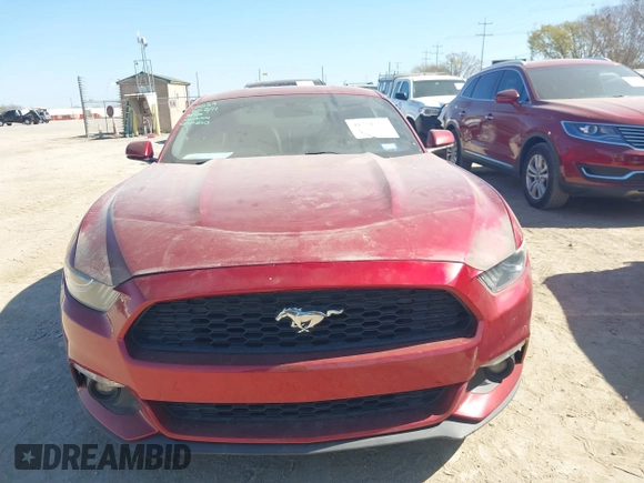 2015 Ford Mustang EcoBoost with VIN 1FA6P8THXF5375532, listed as a IAAI auction lot 41751755 with 138,096 mi miles and . Bid and sale history available at carsss.com. Image 12.